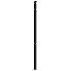 Rs70b200cp Jerith Black Durable Aluminum Fence Corner Post 766463012829
