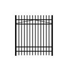 Rs72b10160 Jerith Black Washington Aluminum Fence Gate 795108454441