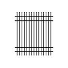 Rs72b101sn3 Jerith Durable Black Washington Aluminum Fence Panel
