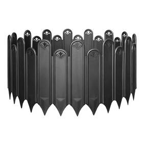 Rucoin Gdwl-1-ru Garden Edging - 20pcs Plastic Fence Single Piece B