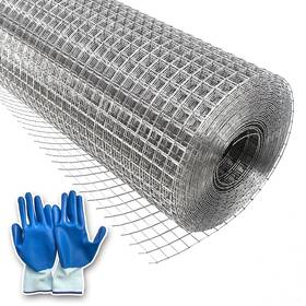 Rxwjzp Rxbxg0405 304 Stainless Steel Hardware Cloth Wire Mesh Roll 1/2 Inch 19 Gauge Welded Fence