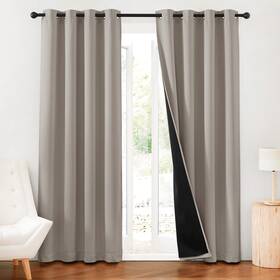 Vcusryblkgmdb2-5295-b44 Ryb Home Room Divider Curtains 100% Blackout Privacy Backdrops Partitio