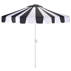 Safavieh Pat8023b Outdoor Living Meze 9ft Crank Umbrella
