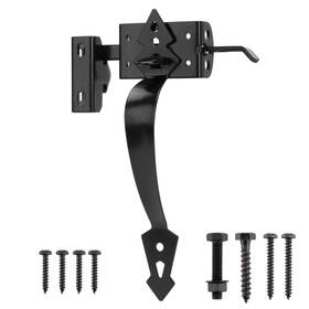Sankins 750904076914 Thumb Gate Latch Hardware For Wooden Fence Heavy Duty Self Closing Door Latc