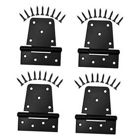 Sansop Gh-001 Sange Sopffy 4 Pack Heavy Duty Gate Hinges Black Iron Hinge3.5 Inch For
