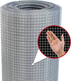 Sanzeus-04 Sanzeus 445057315364 Hardware Cloth 1/2inch 48inx100ft 19 Gauge Double-layer Hot-dip Galvanizing Afte