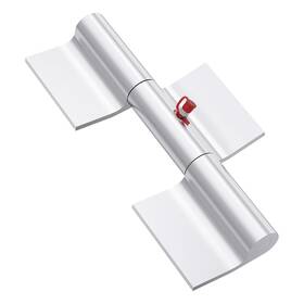 Saqxk 20231103dh 1pcs 9 Inch Aluminum Greaseable Weld On Door Hinges Ramp Gate Replacement Par