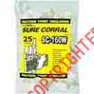 Sc-160w Fi-shock White Polytape T-post Insulators 25-per Bag Miscellaneous 017051501608