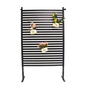 Scendor 975210901178 1 Pack 47.2 Inch H X 35.4 W Outdoor Privacy Fence Screen Metal Pe Coated Outside