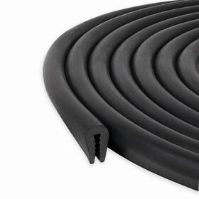 D043-15f Seal Rubber Black U Channel Edge Trim Epdm 15/32 Inch High X 19/64 Wide 15 Feet