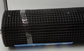 Sellbrander 746695363463 1/2inch&1inch Hardware Cloth 19 Gauge Black Pvc Coated Wire Fencing