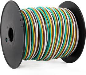 Ser-015 Serlainxin 14 Gauge 100ft Trailer Wiring Harness Heavy Duty 4-wire Kit