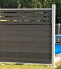 Set18t Fencewpc Wood Plastic Composites Wpc Aluminum Style Set 618020657281