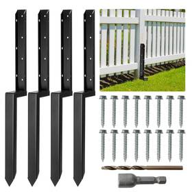 Sgolan Sx276 Fence Post Repair Kit Anchor Spikes And Brackets Durabl