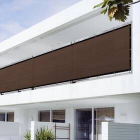 Fr031670fr03 Shade&beyond 3ftx16ft Privacy Screen Fence 170 Gsm Fencing Mesh Net Cover For Wall Garden
