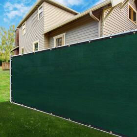 Smfs6x10green Shademart 6ftx10ft Fence Privacy Screen Green Heavy Duty 170 Gsm Fencing Mesh Shade Net