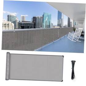 Hsytw-1x5 Shenzhen Hai Xin Da Trading Co. Ltd. Balcony Privacy Fence Screen Windscreen Cover Fabric Shade Netting Mesh For