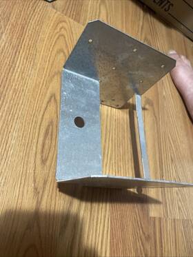 Epc6z Simpson Strong-tie Zmax Galvanized End Post Cap For 6x Nominal Lumber
