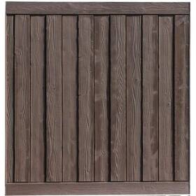 Simtek Wp72x72dbr Ashland 6 Ft. X Dark/walnut Brown Composite Privacy Fence Panel