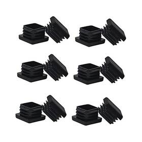 Sjs 779283597803 1 Inch 1x1 Square Tube End Cap Plastic Plugs 12pcs X1 Tubing