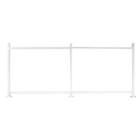Sk-3x8 Snapfence Durable Gloss White Uv Protected Vinyl Fence 854849005791