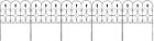 Sky4566 Unbranded Metal Garden Fence Inch Panel Foldable With 842957109715
