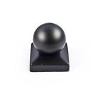 Smallcap Unassigned Aleko Black Cap Fence Decor For Gate Post