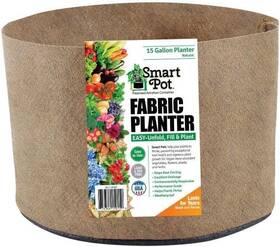 Smart Pot 725730 Pots 15-gallon Soft-sided Container Tan 15 Gallon