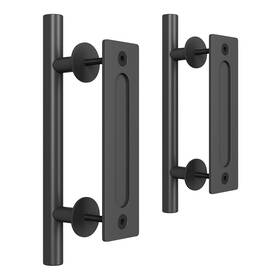 Smartstandard B0b76rrgr3 2pcs 12 Inch Heavy Duty Sliding Barn Door Handle Pull Flush Hardware K