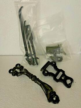 Snug Cottage Hardware Inc 811880010436 Fthamptonft Wood Gate Thumb Latch Kit - Inc. 4300-wdsp
