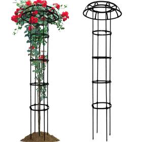 Sorangeun So-620037 1 Pack Umbrella Trellis For Climbing Plants 65 Inch Tall Adjustabl