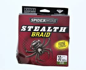 Spiderwire 022021660131 Stealth Braid Fishing Line 10lb Test Moss Green