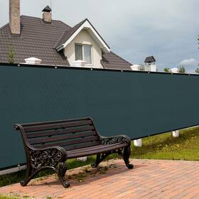Sportyouth A-pfs-g350 3ft X 50ft Fence Privacy Screen Green Heavy Duty Windscreen With