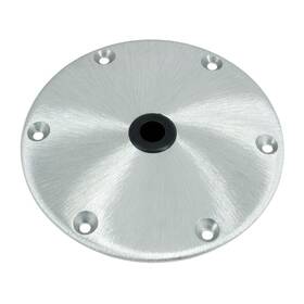 Springfield 1620017-7 Round Aluminum Base For Kingpin Posts - 8 Inch