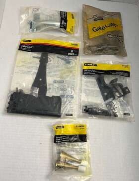 15-649 Stanley Lot Of 5 New Lifespan Ornamental Gate Tee Hangers Latch Sets Handle Home 15-649 Stanley Lot Of 5 New Lifespan Ornamental Gate Tee Hangers Latch Sets Handle Home