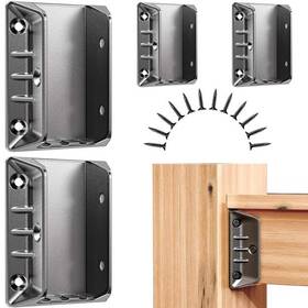 Dn20 Steel Dn Mate 20 Pack Aluminum Wood Deck Hand Railing Bracket Connectors For 2 Inch X4