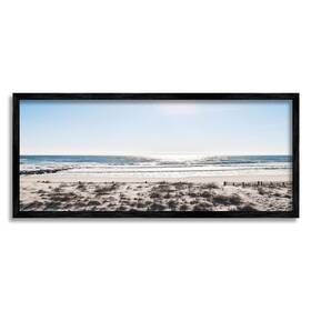 Stupell Industries 196216179859 Coastal Beach Strip Landscape Nautical Fence Tall Grass Designed By Natalie