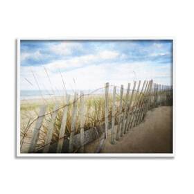 Stupell Industries 196216956610 Seaside Boardwalk Ocean Sand Fence Beach Grass Design By Graffitee Studios