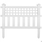 Suncast Garden Fence Panels Flower Decorative Yard Connecting Border Resin Plastic 3 Set 044365013589 Suncast Garden Fence Panels Flower Decorative Yard Connecting Border Resin Plastic 3 Set 044365013589