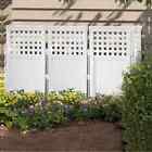 Suncast Outdoor Screened Patio Enclosures 4 Panel Privacy Fence Screen Gate Portable 763461606760