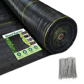 Sunocity Fcb-04050ft-2-sn-new 4ft X 100ft Durable Weed Barrier Fabric 3oz Heavy-duty Landscaping P