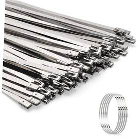 Spt009 Sunplustrade Metal Zip Ties 11.8 Inch 100pcs 304 Stainless Steel Heavy Duty Multi Spt009 Sunplustrade Metal Zip Ties 11.8 Inch 100pcs 304 Stainless Steel Heavy Duty Multi