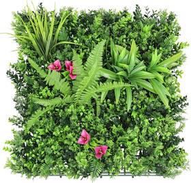 Sunrise Inc 711181793024 20 Inch X Artificial Plant Fence Panel Faux Leaves Grass Wall Privacy Screen Pan