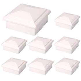 Dc-bk37-8 Suprom 8 Pack 4x4 Fence Post Caps For True/actual 3 5/8 Inch X Wood