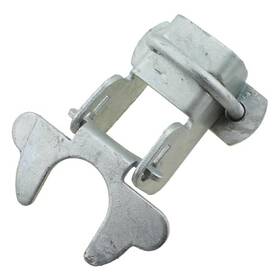 39918-blftk-1 Taodan Galvanized Steel Kennel Butterfly Gate Latch 1-3/8 Inch Chain Link