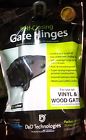 Tca3s3ru Black Self-closing Vinyl And Wood Gate Hinges D Technologies