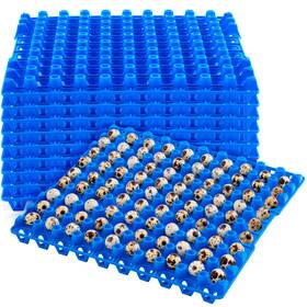 Teenyyou Yit-teenyyou-7983 10 Pcs 90 Egg Plastic Trays Quail Flats Holder For Pigeon Dove Bird