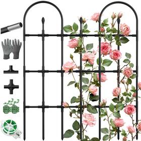Tetutor Te0051us Garden Trellis For Climbing Plants Outdoor 47.6 Inch H 38.2 W Plant Pot