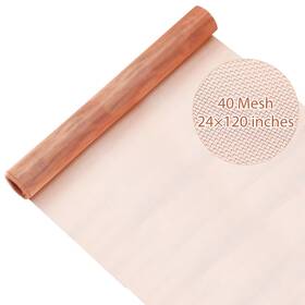 Therwen Gfa-therwen-2231 24 Inch X 10 Ft Copper Mesh Screen 99.9% Pure 40 Roll Wir