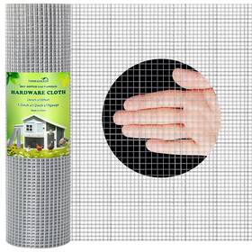 Thinkahead Tah-24x100 1/2-001 Hardware Cloth 1/2 Inch 24x100 Ft 19 Gauge Galvanized Wire Mesh Roll Welded